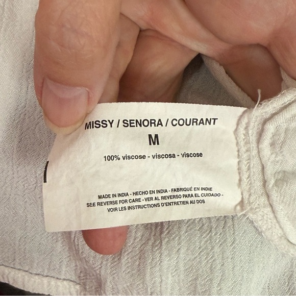 Bandolino Mint Green Button Blouse Tunic Top Size M - Picture 6 of 8